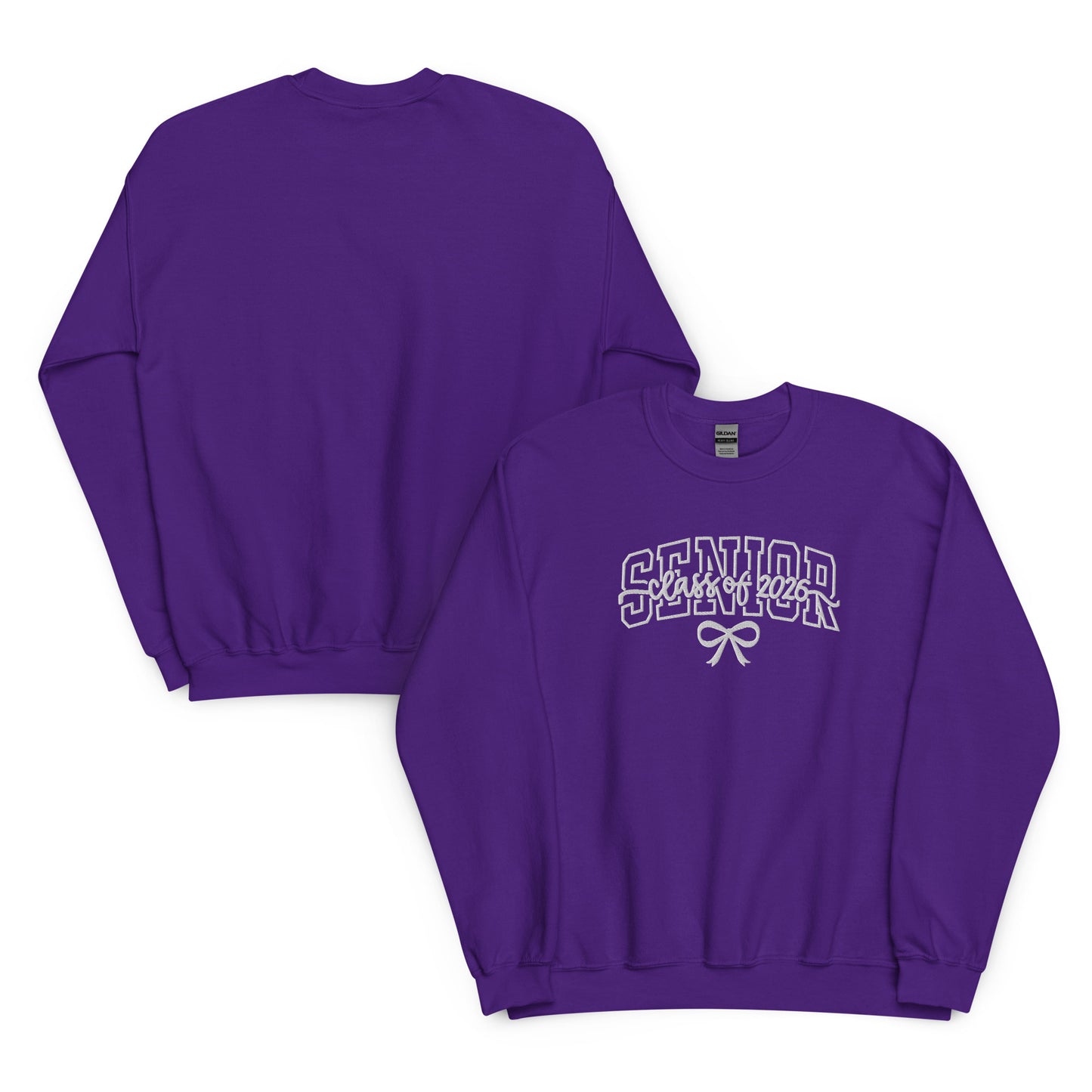 Senior 2026 Embroidered Sweatshirt – Limited Drop 🔥
