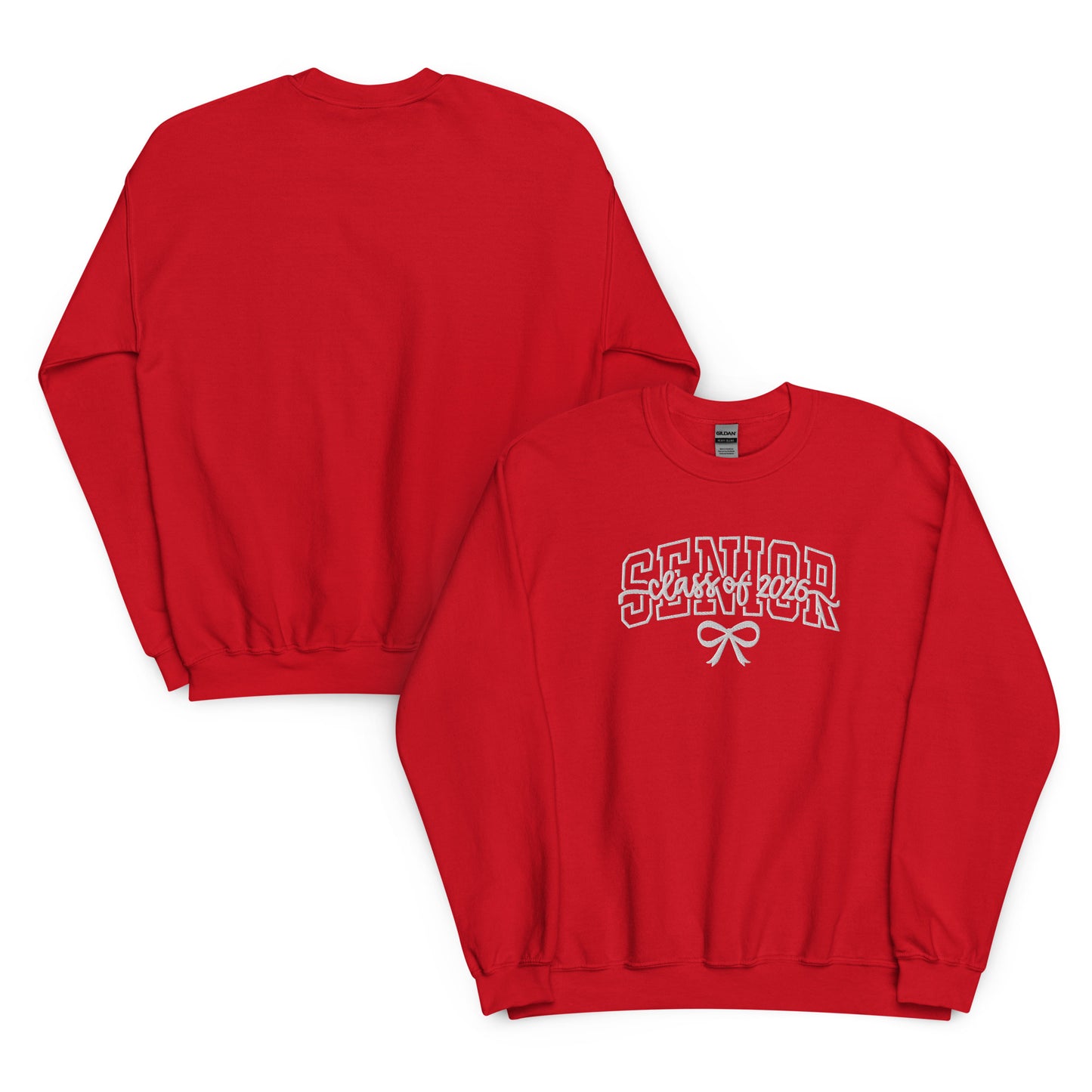 Senior 2026 Embroidered Sweatshirt – Limited Drop 🔥